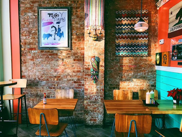 Colour Schemes Cafe Interior Design