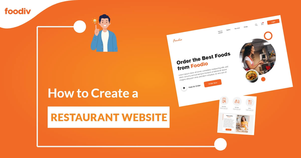 how to create restaurant Website
