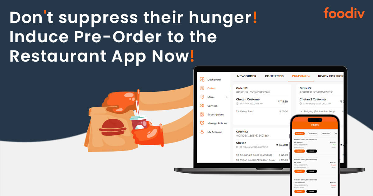 Importance of Online Pre-Order System in your Restaurant