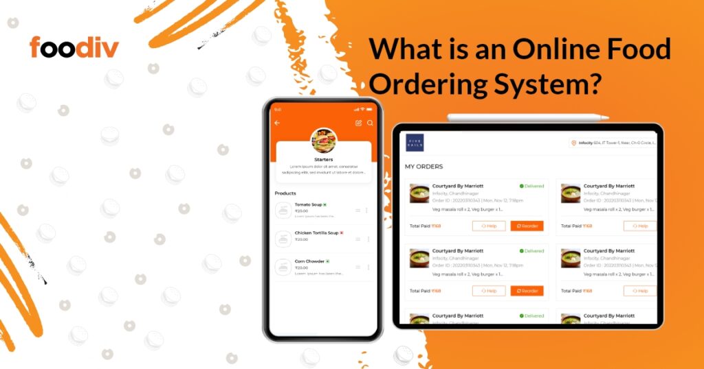 What is an Online Food Ordering System? Foodiv