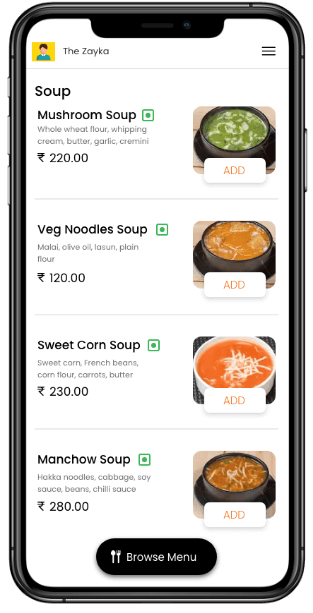 Cloud Kitchen Management Customer App