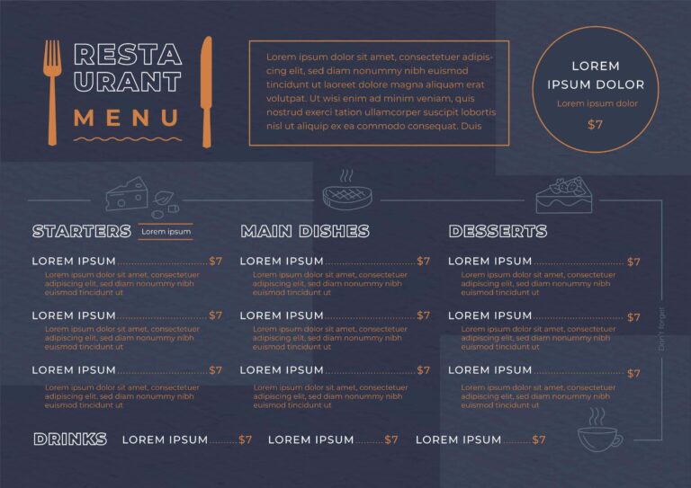Tips to Design Restaurant Menu Successfully - Foodiv