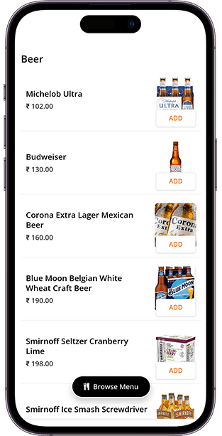 Alcohol Delivery Software Customer App