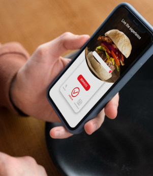 Built-in online ordering system