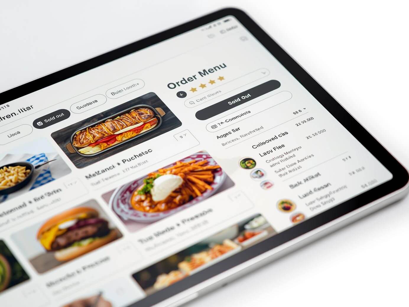 Online Ordering Menu Sync
